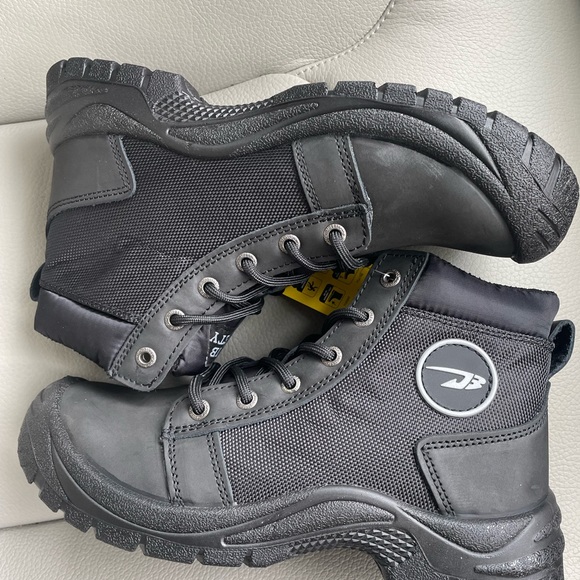 Men's Steel Toe Cap Lightweight Anti-Spike Oil-Resistant SlipResistant WorkBoots - Picture 12 of 17
